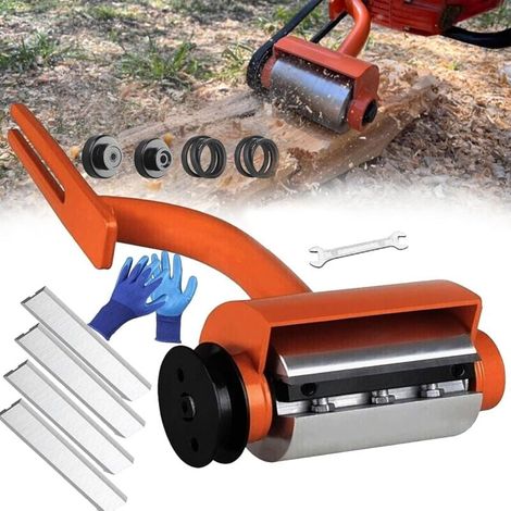 éplucheur De Bois, Outil D'écorçage Pour Bûches D'écorçage Avec 6 Lames Allongées Pour Les Menuisiers Accessoire De Tronçonneuse D'écorçage Du Bois Outil D'écorçage Du Bois Accessoires Tronçonneuse