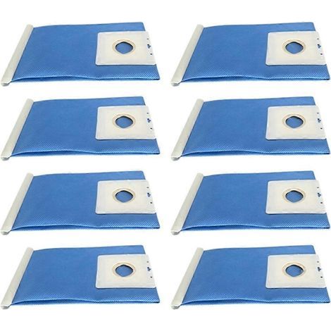 Sac à poussière pour aspirateur Samsung DJ69-00420B, pièces détachées, grande capacité, bleu, réutilisable, lot de 8.