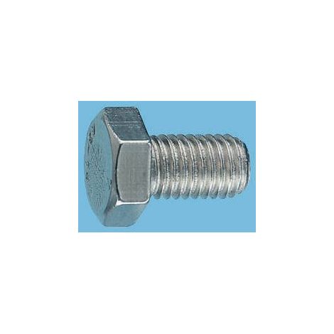 Vis à tête hexagonale, Acier Galvanisé et passivé, M4 x 20mm ( Prix pour Sachet de 100 )