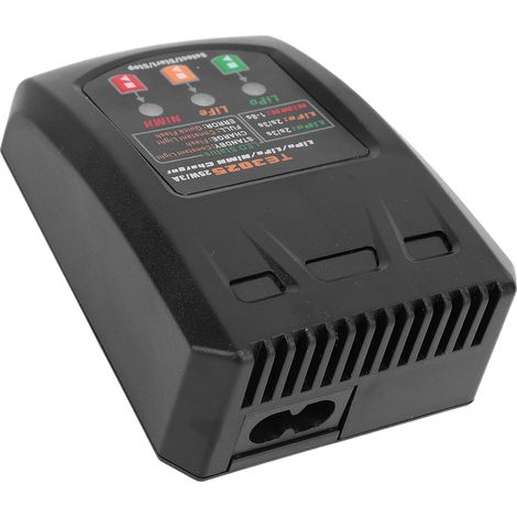 Chargeur équilibreur batterie LiPo 2S 3S LiPe 1-8S NiMH 25W charge intelligente pour modèle RC voiture avion prise EU (1/5)