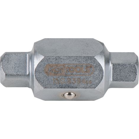 KS Tools - Embout pour bouchons de vidange 6 pans 12 mm x 4 pans 11 mm - 150.9394