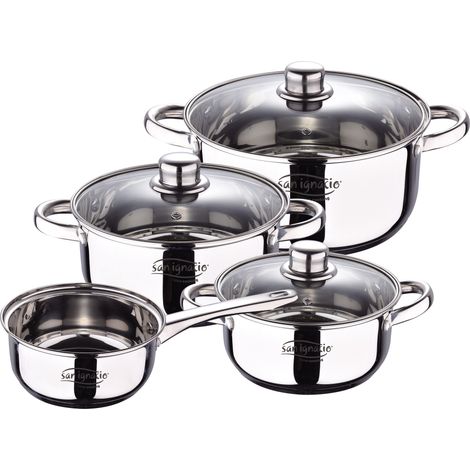 San Ignacio Cassel SG8172 batterie cuisine acier inoxydable (1/5)