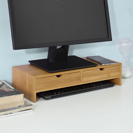 SoBuy Monitor Stand Computer Screen Stand Table,FRG198-N (1/5)