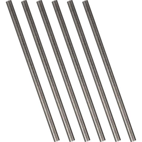 Nieten für Messergriffe runde Stahlstangen 3 x 100 mm