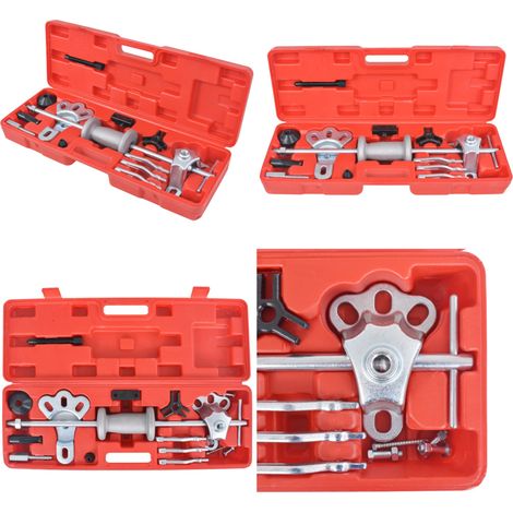 Gleithammer-Abzieher-Set 17-tlg. - Gleithammer-Set - Abzieher Set - Werkzeugset - Autowerkstatt - Fahrzeugreparatur - Home & Living (1/5)