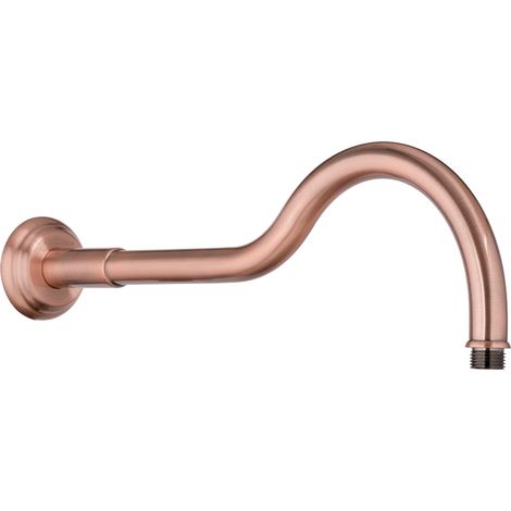 PaulGurkes Douche Murale Rétro Nostalgique pour Douche Tête Cuivre Bronze Rouge