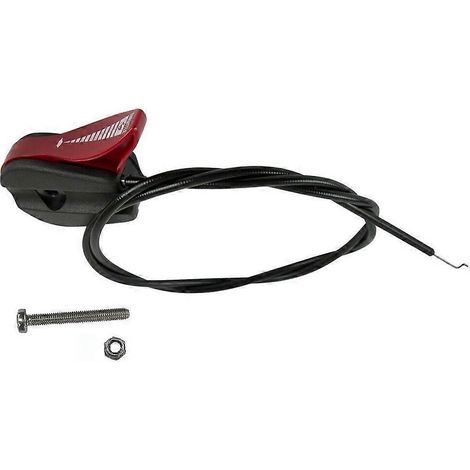 Câble de commande d'accélérateur pour tondeuse à gazon 4 temps Victa, Masport et Rover, robuste et gainé de plastique. Outil de jardin. (1/5)