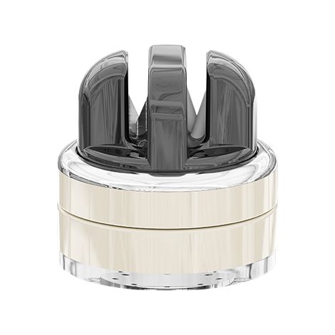 Afilador de cuchillos de cocina con base de ventosa, herramienta de afilado profesional multifuncional (negro, 1 unidad) (1/5)