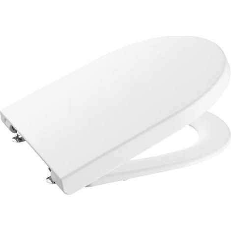 Asiento Inodoro The Gap Round Tapa Amortiguada Blanco - Roca