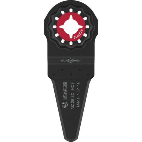 Bosch AIZ 28 SC Lame de découpe plastique, Starlock, 28 x 40 mm, 5 pièces 5 pièces (1/5)
