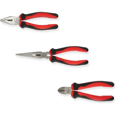 Jeu de 3 pinces confort bi-matière - HANGER - 231099 (1/3)