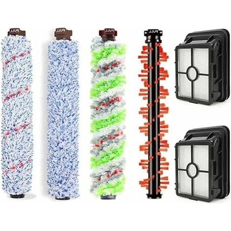 Bissell Crosswave 4 brosse principale + 2 tamis filtrant 1866 1785 2052 1713 2225 Accessoires de brosse pour aspirateur Bissell Crosswave (4 brosse principale + 2 tamis filtrant) (1/4)