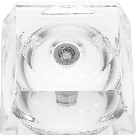 Support Sphérique en Cristal Design Élégant, Base en Verre Transparent pour Boule de Cristal, Artisanat Raffiné et Haute Transparence, pour Décoration Intérieure (1/5)