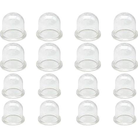 Lot de 12 poires d'amorçage de carburateur 22 mm et 18,5 mm, 6 de chaque, pour tondeuse et tronçonneuse (1/5)