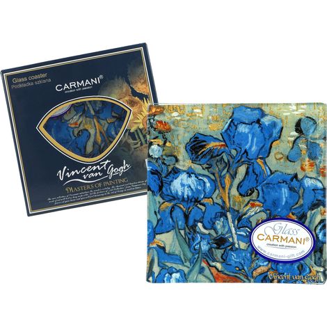 Assiette décorative Vincent van Gogh Iris, en porcelaine, cadeau