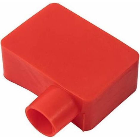 Tapa del terminal de la batería, cubierta protectora flexible roja (1/4)