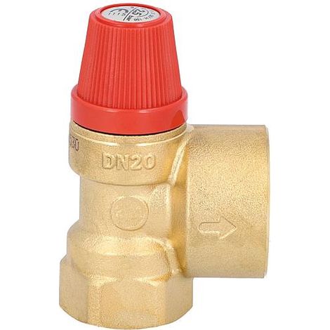 Soupape de securite a membrane type 530 entree 3/4" sortie 1", 2,5 bar" (1/5)