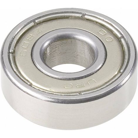 UBC Bearing 608 2RS Roulement à billes radial Ø de perçage 8 mm Diamètre extérieur 22 mm Régime (max (1/3)