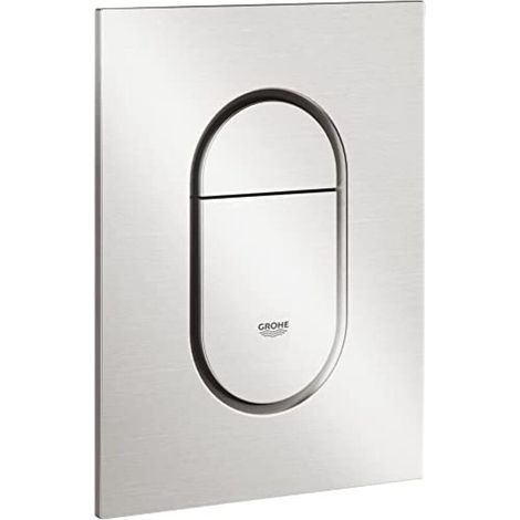 Suitable for Arena Cosmopolitan cover plate for 2-volume actuation and start and stop chrome 38844000/matt chrome (1/2)