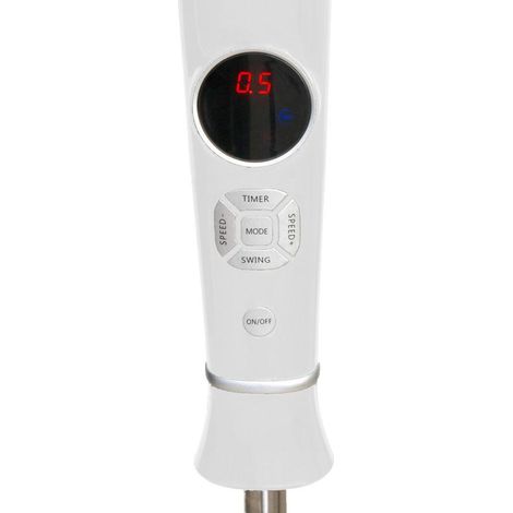 Volteno Ventilador de Pie Blanco 50 W Silencioso