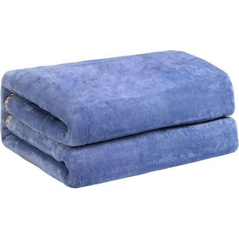 Coussin chauffant électrique à température réglable, couverture chauffante électrique sûre pour se détendre sur le canapé ou lire (1/5)