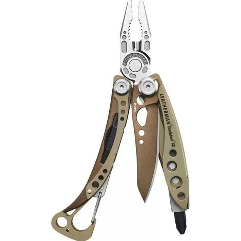 Herramienta multiusos Leatherman Skeletool Cx - Sandstorm (1/4)