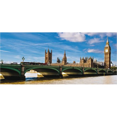 London Parliament Big Ben, photo murale intissée, 202 x 90 cm, 1 part (1/3)
