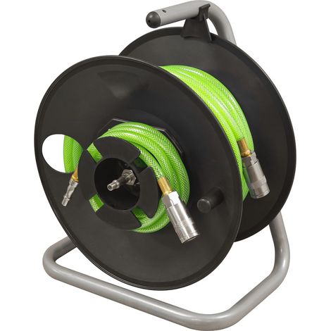 Sealey SA825 20m Portable Manual Air Hose Reel 6mm ID (1/5)