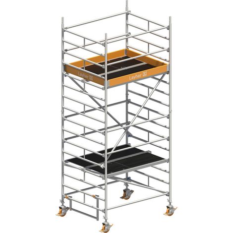 Layher Rollgerüst Uni Kompakt P2 5,20m AH (1/4)