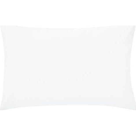 Helena Springfield Plain Dye Housewife Pillowcase White