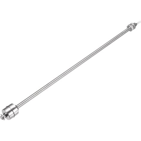 Schwimmerschalter aus Edelstahl, 400 mm Schaft, 110 V DC, 0,2 A, vertikaler Wasserstandssensor, M10-Gewinde, Flüssigkeitsstandregler für Pumpe/Alarm, 1 Stück (1/5)