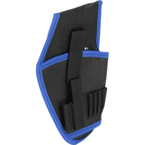 Tragbare Werkzeugtasche für Elektrogeräte, Hüfttasche, Multifunktions-Bohrmaschinenhalter, Holstertasche (Blau) (1/5)