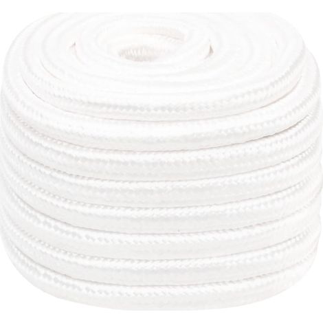 Corde de bateau, Corde de Chanvre, pour la Décoration, le Bricolage, le Jardinage Blanc complet 20 mm 100 m Polypropylène OIB1379E (1/5)