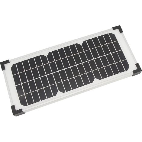 Kit panneau solaire 10 W FM123, panneau de charge solaire portable pour batterie Mighty Mule Gate (1/5)
