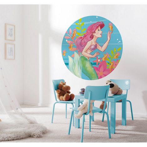 Komar Ariel Seahorses 125 x 125 cm, Stickers pour les murs DD1-016
