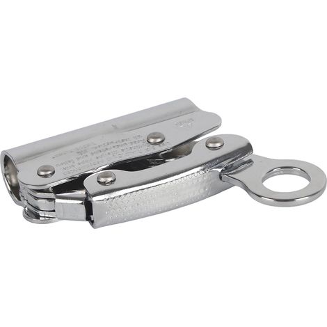 Corde de sécurité antichute autobloquante en acier allié 6 kN pour travaux en hauteur - Outil de protection antichute (1/5)