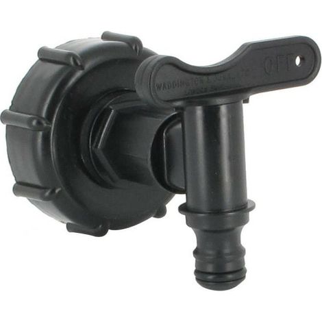 ZVD-Raccord S60X6 - Robinet PEHD pour cuve eau 1000 L (1/4)