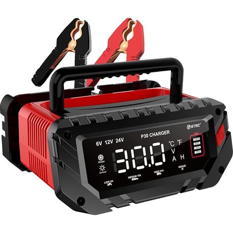 Car Battery Charger 6V/12V/24V for AGM, EFB, Gel, LiFePO4 (1/5)