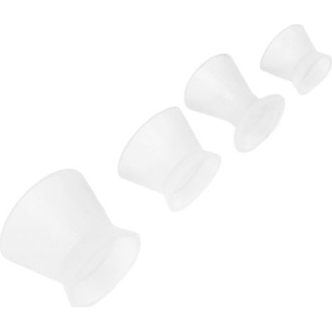 Lot de 4 bols en silicone pour mélange de matériaux dentaires, bols de laboratoire professionnels (1/5)