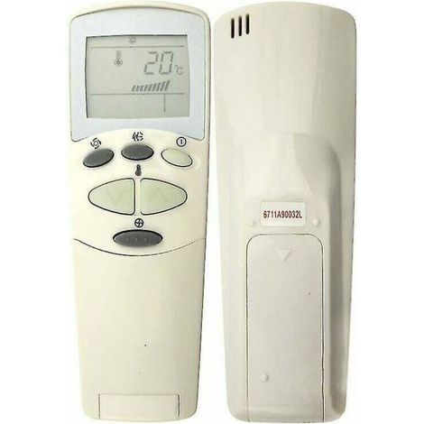 – Télécommande climatiseur LG 6711A90032L – 3 canaux – Communication IR 433 MHz – Compatible avec 6711A90032Y et 6711A90091H - L8004r (1/3)