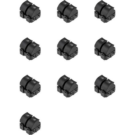 10X 254118032R 10132089 Botón interruptor de elevalunas eléctrico para Dacia Duster Sandero