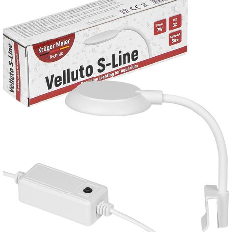 Lámpara LED compacta para acuarios domésticos de 10-40 litros. (1/5)