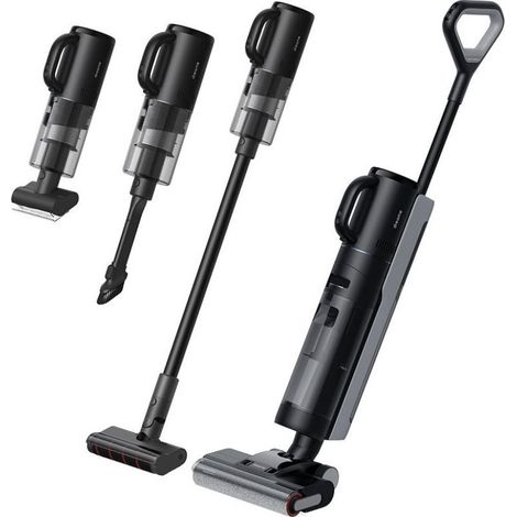 Aspiradora DREAME G12 Dual Para sólidos y líquidos Aspiradora vertical 5 en 1 Negra Sin bolsa Batería Potencia d (1/2)