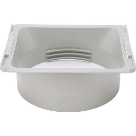 Adaptateur de raccord d\'échappement Carré à rond Intérieur Plastique Synthétique (1/3)