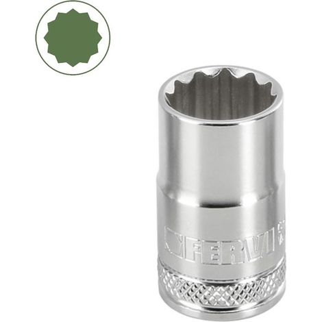 Cle a douille polygonale 1/2" 23 mm (1/3)
