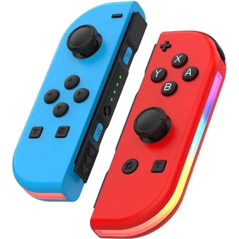 Controller joy-con generic joy-con set illuminazione RGB Nintendo Switch