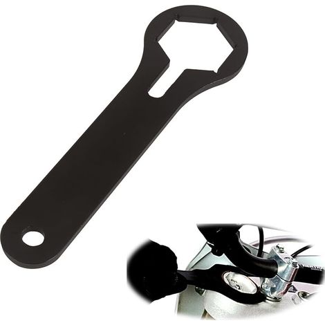 Chiave universale da 50 mm per forcella moto, chiave per rimozione forcellone, chiave a punta singola