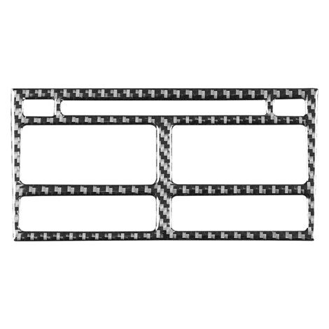 Suitable for 08-15 Jaguar XF soft carbon fiber center console CD panel (1/4)