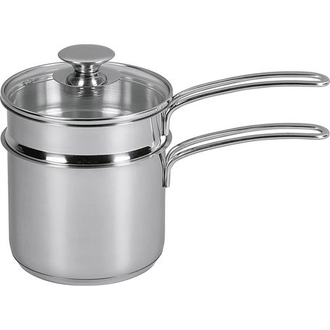 Kuchenprofi Topf für Wasserbad, 1,5 l + 1,0 l, Durchmesser 15,5 cm (1/4)