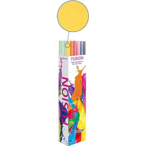 ROLLO PAPEL KRAFT COLOR TINTADO EN MASA 25 M NEGRO SADIPAL 10622